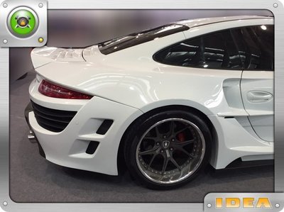 泰山美研社D6218 Porsche 991 TC版 尾翼 國外進口品  另有Carbon包覆施工