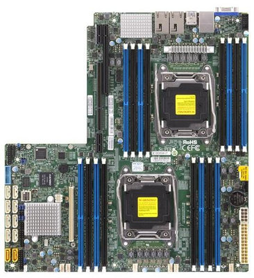 超微SuperMicro X10DRW-IT 伺服器主板 C612 X540網卡