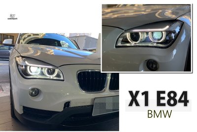 小傑車燈精品--全新 BMW X1 E84 2011 -2015 低階升級高階 LED 導光 光圈 魚眼 大燈 頭燈