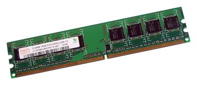 【DreamShop】原廠Hynix海力士512MB DDR2 PC2-5300U 667MHz 桌上型記憶體.雙面顆粒