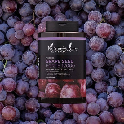 Nature’s Care Pro 黑金系列 Grape Seed Forte 12000mg 葡萄籽膠囊300粒