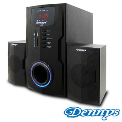 【Dennys】 USB/SD/FM超重低音2.1喇叭 (T-880)