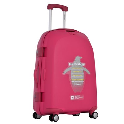 自取,3年保固,大號29吋 Eminent雅士668拉桿箱 企鵝旅行箱,行李箱,堅固耐用,出國留學旅行 採購,桃紅色