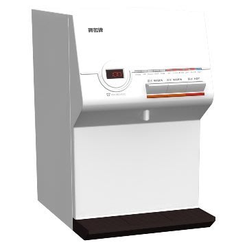 全省配送 賀眾牌 UR-672BW-1 智能型微電腦桌上 純水 溫熱飲水機