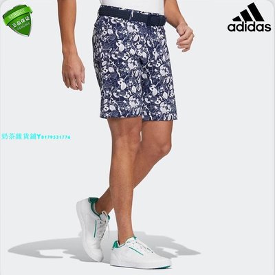 原裝正品 Adidas HT6870 2023年新款男士高爾夫短褲 彈力休閑運動