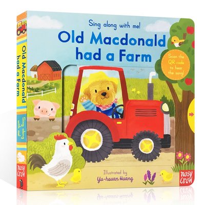 【西文優選】英文原版繪本 Sing Along with Me! Old Macdonald Had a Farm 經典