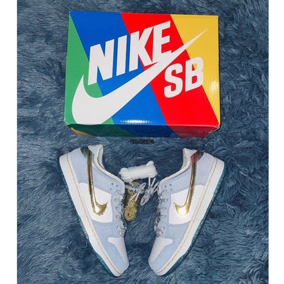 【正品】Nike SB Dunk Low Pro QS DC9936-100 板 冬季情人節潮鞋