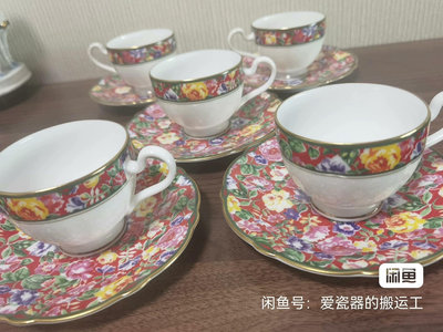 日本回流瓷器KENZO高田賢三咖啡杯五套已出兩套圖二余