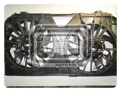 【TE汽配通】克萊斯勒 Chrysler TOWN 3.3 休旅車 水箱風扇 水扇+冷扇總成 正廠型