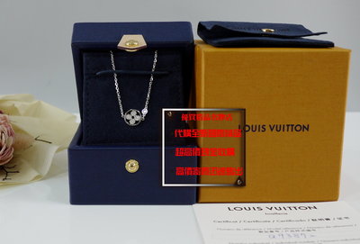 優買二手精品名牌店 LV Q93872 IDYLLE BLOSSOM 老花LOGO 鑽石 750白K金 項鍊 鑽鍊 激新