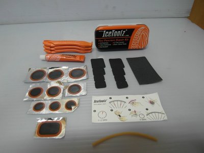 【雲林武駟單車】IceToolz 65A1 豪華版補胎工具組~多樣工具附收納鐵盒