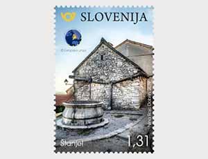 2019年斯洛維尼亞旅遊-Stanjel 郵票