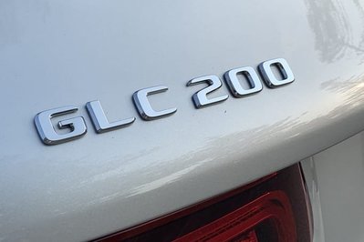 圓夢工廠 Benz 賓士 GLC X253 C253 GLC200 2015~2019 後車箱 尾門字貼字標車標 鍍鉻銀