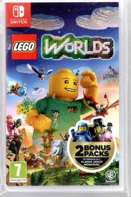 {瓜瓜皮}中古品 NS Switch 中文版 樂高世界 LEGO WORLDS(遊戲都能回收)