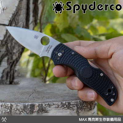 馬克斯 Spyderco 蜘蛛 Native 5 S30V鋼折刀 - C41PBK5
