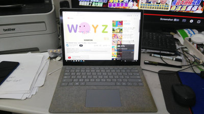 (樂華夜市)二手微軟 Surface Laptop 1769 2k螢幕 i5-7200/4G/128GB @=4300 歡迎測試