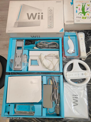 二手任天堂 Wii主機 Wii fit 未改機 日本購買