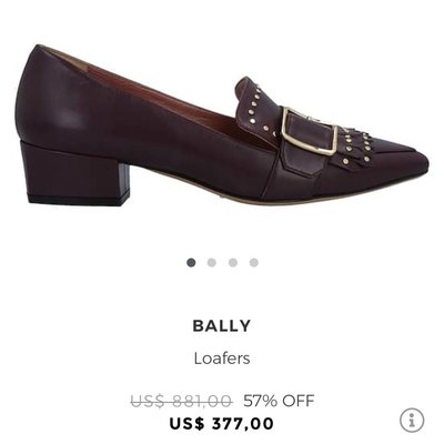 【現貨1雙】全新真品 BALLY樂福鞋 牛津鞋  義大利🇮🇹製造 保證正品 👍 OXFORDS/LOAFER