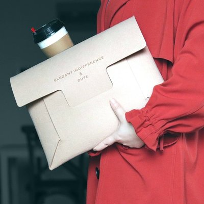 簡約設計羊毛氈手拿包 現代時髦筆記型電腦包內膽包文件袋_☆好物優HiGoods☆