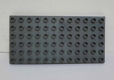 LEGO 樂高 DUPLO 得寶 積木 6x12 灰色底盤/底板/底座