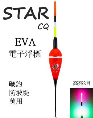 一級棒👍CQ電子浮標 EVA電子浮標 磯釣浮標 海釣浮標 STAR電子浮標 外掛阿波 外掛浮標 單入