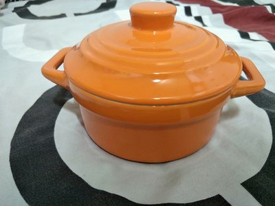 法式烘培湯盅 橘