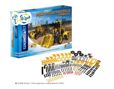 【綠海生活】智高 Gigo #7408-CN 創新科技系列-萬能工程車 益智遊戲 玩具 積木
