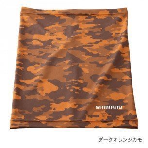 **小愛** SHIMANO AC-014L 頭巾 特價:550    吸水速乾抗UV 迷彩橘