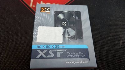 全新附發票！Xigmatek 富鈞 XSF-F0852 8cm 8公分 機殼風扇 電腦風扇 小3Pin 大4Pin