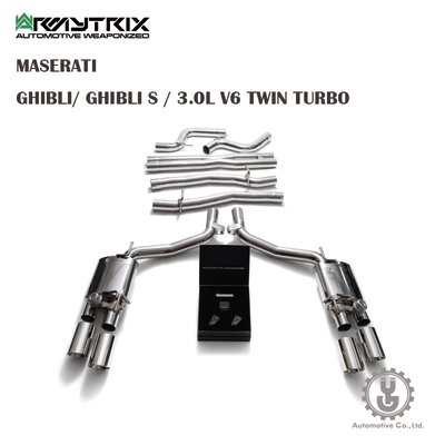 【YGAUTO】Armytrix MASERATI/GHIBLI/GHIBLI S/3.0L V6 TWIN TURBO
