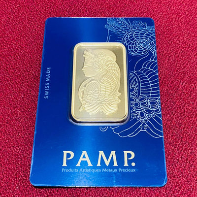 1盎司 瑞士PAMP財富女神金條 碳中和認證4105