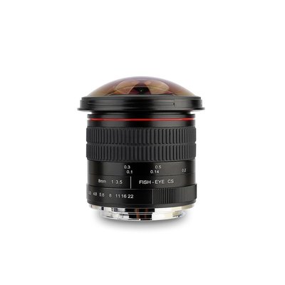 美科 MEIKE 8mm f3.5 魚眼鏡頭 手動對焦 for  Nikon 單眼 APS-C
