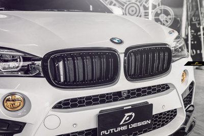 【政銓企業有限公司】BMW F16 X6 F86 X6M 雙線 M款 亮黑 水箱罩 鋼琴 黑鼻頭 高品質 免費安裝 現貨
