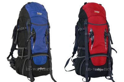 挪威品牌 INWAY 自助旅行背包 專業登山健行背包 登山背包 登山包ALPINE60+10L 公司貨保固2年送攻頂包