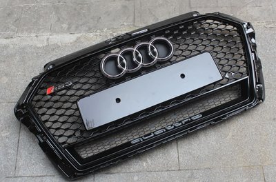 『改車棧』2017 Audi A3/S3 RS3樣式水箱罩
