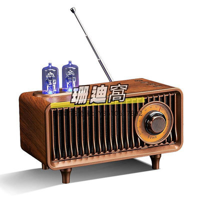 收音機音響家用復古收音機小型迷你低音炮手機電腦插卡U盤高音質便攜式戶外3D大音量環繞音箱