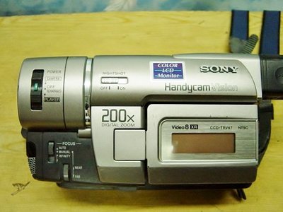 Y【小劉二手家電】SONY V8 / video 8XR  攝影機 ,CCD-TRV47型-10
