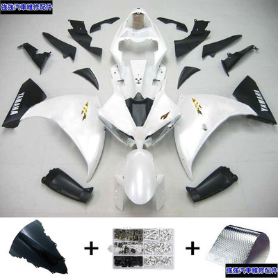 全館免運 Yamaha YZF 1000 R1 2009-2011 全車彩繪車殼 附車殼螺絲+風鏡  可開發票