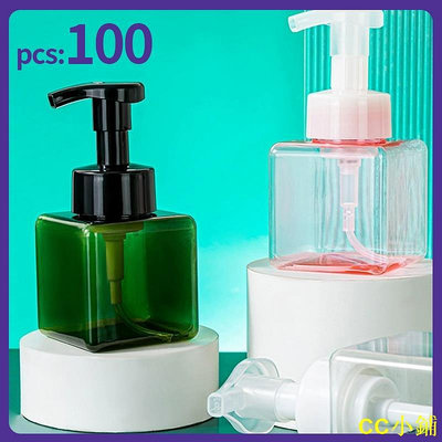 CC小鋪Pcs:100 慕斯泡沫瓶泡沫按壓洗髮水分配器清潔劑沐浴露洗手液清潔劑泡沫機
