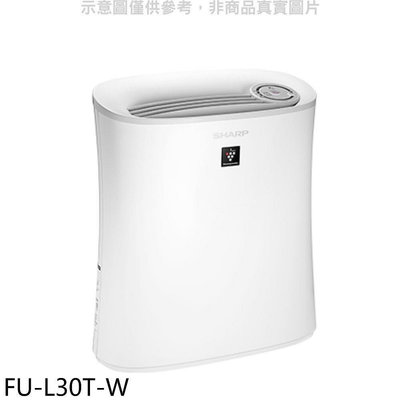 《可議價》SHARP夏普【FU-L30T-W】6坪空氣清淨機.