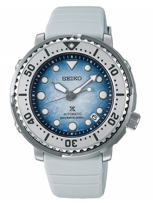 SEIKO 精工 Prospex 南極企鵝 200米潛水機械錶/SRPG59K1/4R35-04Z0H/43.2mm