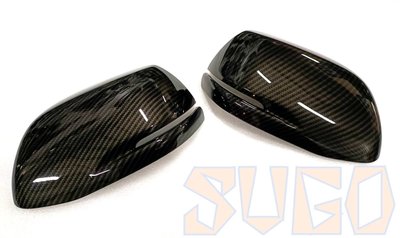 SUGO汽車精品 本田 HONDA CRV 4/4.5代 專用黑碳卡夢水轉印 後視鏡蓋(黏貼式)
