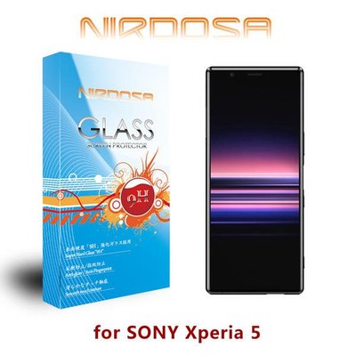 【愛瘋潮】免運 NIRDOSA SONY Xperia 5 9H 0.26mm 玻璃螢幕保護貼