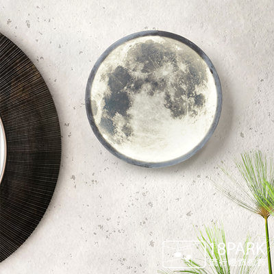 【18Park】柔和月色 Ambiguous Moon Shadow [ 曖昧月影壁燈-30cm ]