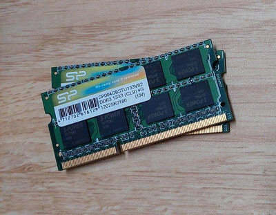 原廠終保【SP 廣穎】DDR3 1333 4G 雙面顆粒 筆電/筆記型記憶體 4GB