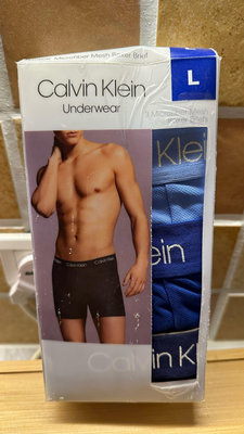 Calvin Klein CK 凱文克萊男純棉平織平口褲/內褲/四角褲ㄧ組3件組 890元--可超取付款
