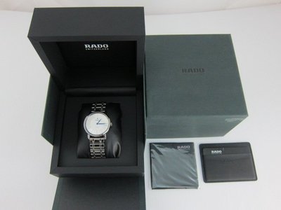 RADO R14074132 DiaMaster系列電漿處理高科技陶瓷機械錶(銀)*只要46500元*(CT085)