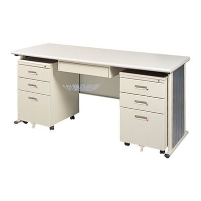 【〜101辦公世界〜】YS757灰白色辦公桌、主管桌...免運費、免組裝費