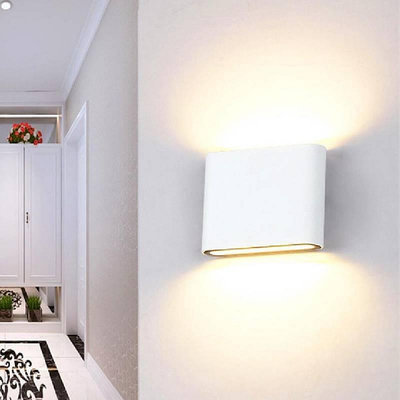 led超薄簡約現代壁燈走廊樓梯臥室床頭客廳過道戶外防水雙頭壁燈