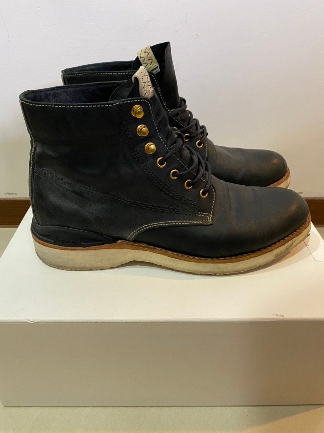 ひし型 新品未使用 visvim POUNDMAKER BOOTS HI-FOLK M9 | enrumbaong.pe